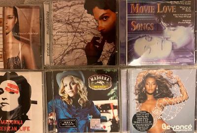CD (8x) KONVOLUT -  Madonna, Keys, Beyonce, Prince, Aquilera..
