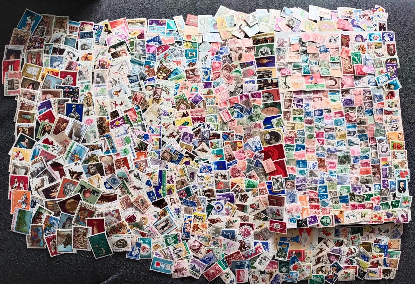 Každá iná - poštové známky Rumunska 760ks - Filatelia