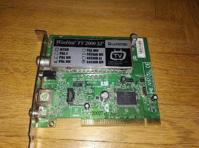 Televizní TV PCI karta WinFast TV 2000 XP Leadtek