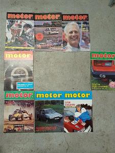 Historický Časopis Motor ročník 19, rok1987