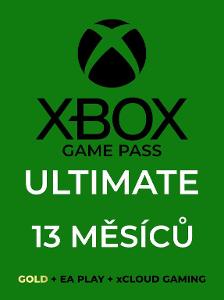 Xbox Game Pass ULTIMATE - 13 měsíců -  okamžité dodání
