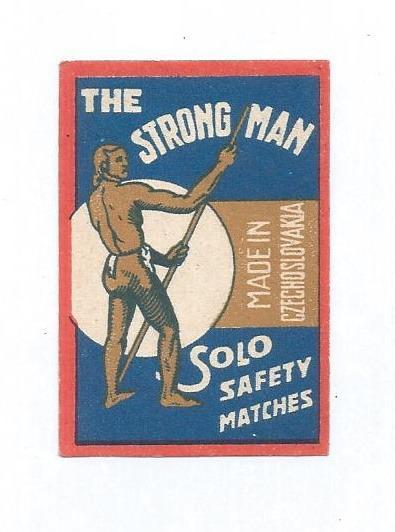 K.č. 5-K- 890a The Strong Man...-krabičková,dříve k.č. 864a. tma barvy