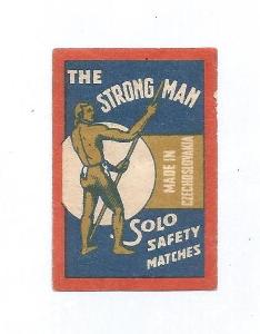 K.č. 5-K- 890b The Strong Man... - krabičková, dříve k.č. 864b