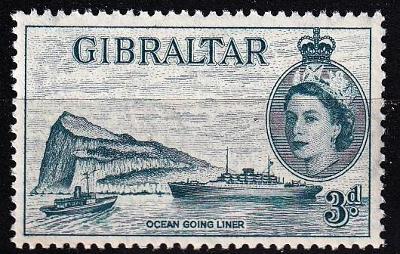 Gibraltar 1953 Mi. 139 MNH **