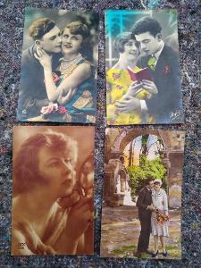 Zamilované pohlednice - romantika  