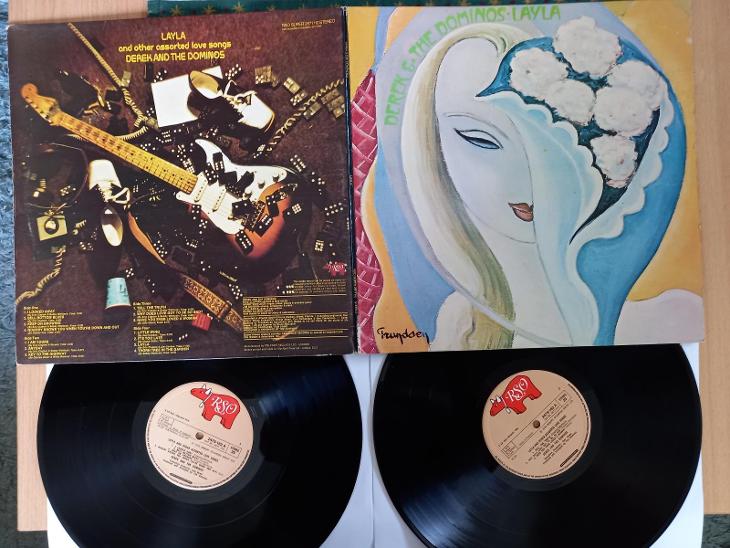 Eric Clapton Derek And The Dominos „ 2 Lp Layla „ Rso 1977 Rozkl Ob