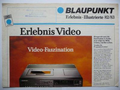 Starý prospekt - BLAUPUNKT - Erlebnis Video - 1982/1983