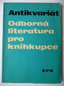 Antikvariát - Odborná literatura pro knihkupce - A. Kovanda - SPN 1972