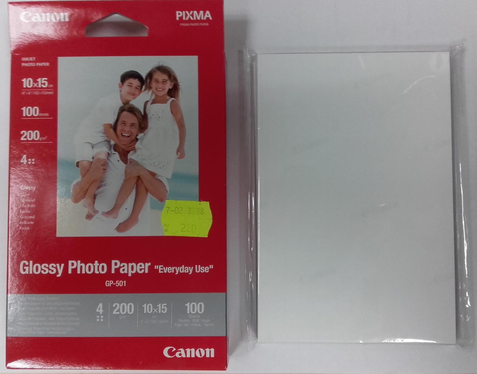 Fotopapír CANON GP-501 10x15 200g lesklý 50ks - Tlačiarne, príslušenstvo