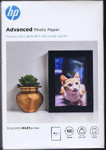 Fotopapír HP Advanced Photo Paper GLOSSY 10x15 250g lesklý 100ks