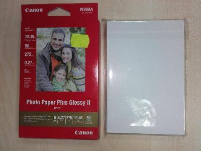 Fotopapír CANON Photo Paper Plus Glossy PP-201 10x15 275g lesklý 50ks