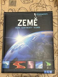 Kniha Země Moře Kontinenty Vesmír NGV Vědomosti v kostce