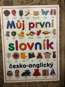 Kniha Můj první slovník česko-anglický 