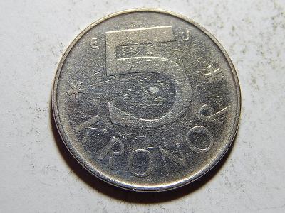 Švédsko 5 Kronor 1982 U XF č23191