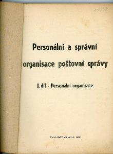 Pošta-Personální a správní organizace poštovní správy-1947-tabulky