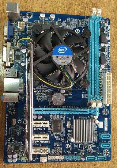 Deska Gigabyte MSI-H61M-DS2V sc.1155 + Intel G630T + fan - Počítače a hry
