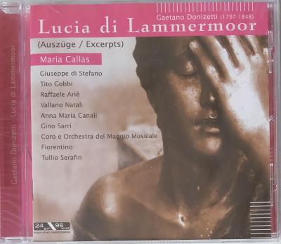 CD - Gaetano Donizetti:  Lucia Di Lammermoor  (nové ve folii)