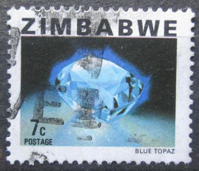 Zimbabwe 1980 Modrý topas Mi# 231 0249