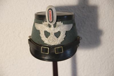 III Reich WWII Originál tschako , policejní PERFECT STAV