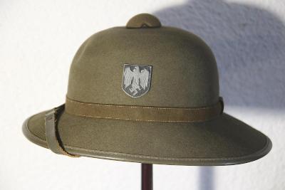 III Reich WWII Originál DAK WH Afrika Korps klobouk original