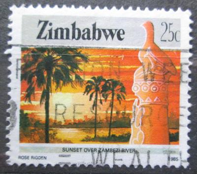 Zimbabwe 1985 Řeka Zambezi Mi# 322 A 0250