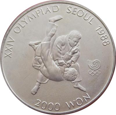 Južná Kórea 2000 Won 1988