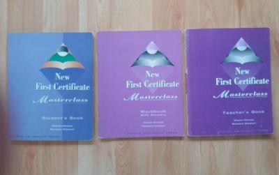 New First Certificate Masterclass 3 knihy + kazeta