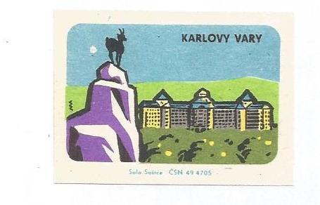 K.č. 2- 4412a Československé lázně...1967 Solo Sušice Karlovy Vary