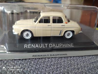 Osobní vůz - Renault Dauphine  1 : 43 Nové