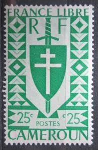 Kamerun 1942 Lotrinský kříž Mi# 226 0283