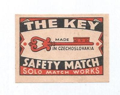 K.č. 5-K- 823d The Key... - krabičková, predtým k.č. 817e.