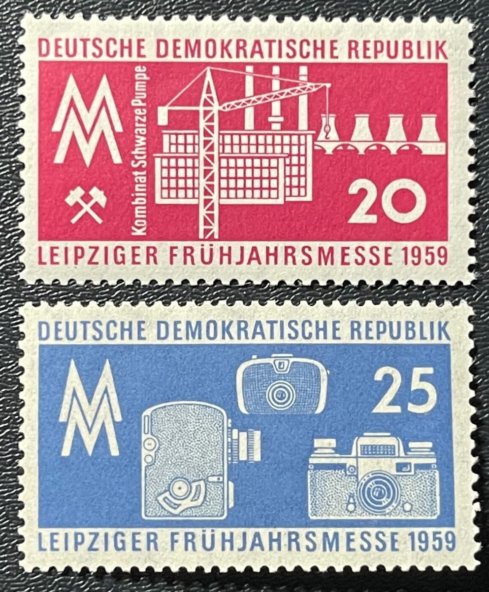 DDR 1959 - MI 678-679 ** - Známky Nemecko