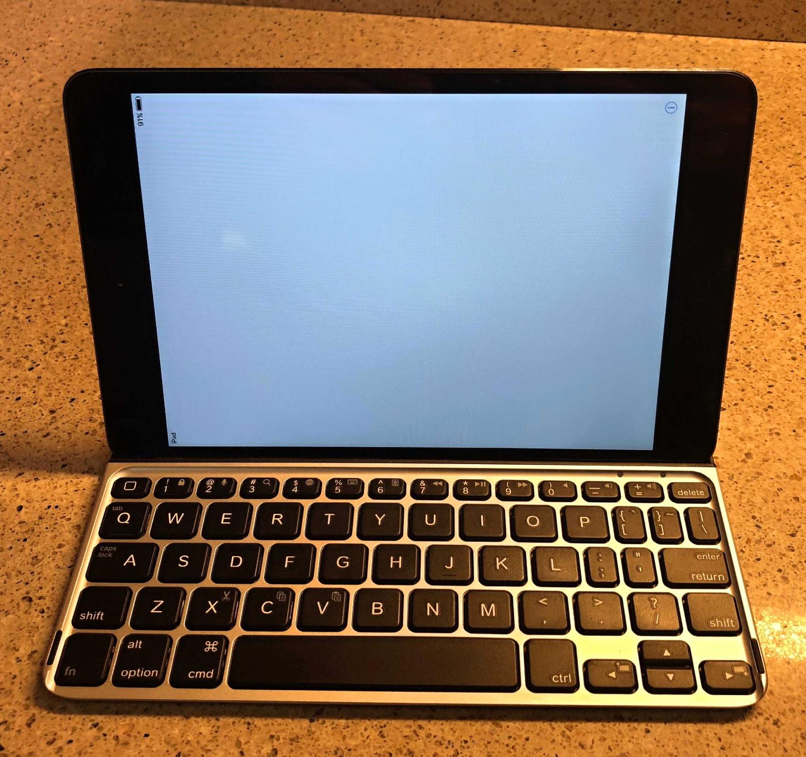 Apple iPad mini WiFi 16GB Blue Wi-Fi, model A1432 + BT Klávesnica - Počítače a hry