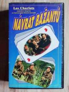VHS - LES CHARLOTS : NÁVRAT BAŽANTŮ - 1983