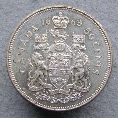 Kanada 50 centu 1963  