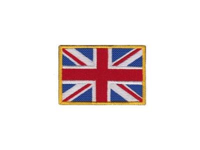 Nášivka vlajka Velká Británie - 4,5 x 6,7 cm