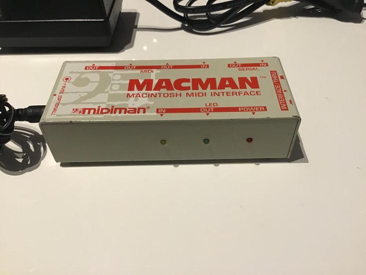 Macintosh Midi interface Macman Midiman | Aukro