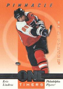 1997-98 BE A PLAYER ONE TIMERS #3 ERIC LINDROS