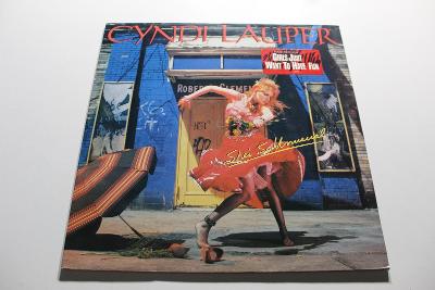 Cyndi Lauper - She's So Unusual -Špič. stav- Europe 1983 LP