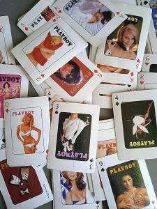 Porno playing cards,hraci karty vintage playboy