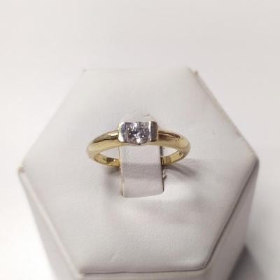 Prsten zlatý 2,16 g Au (585/1000) Ev. č. 93