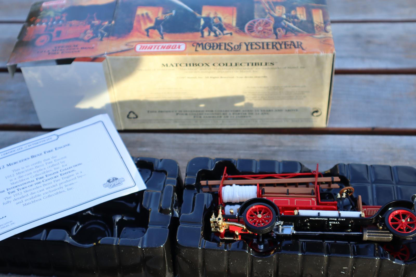 MATCHBOX - models of yesteryear - Fire Engine series - Angličáky (1:64 a menšie)