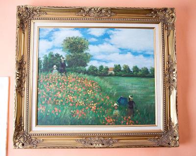 Claude Monet „Makové pole”  Impresionismus