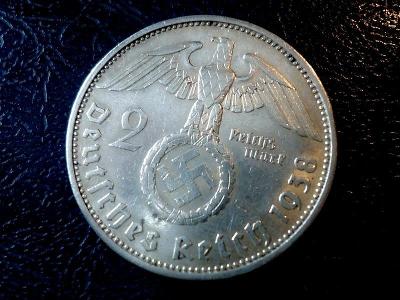 2 Reichsmark 1938 A TOP Stav
