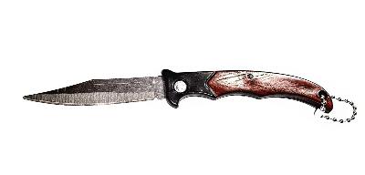 Kapesní zavírací nůž QiiM, hnědý nožík