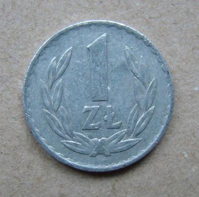 Polsko, 1 Zloty 1975 MW