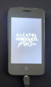 Alcatel One touch Pixi 3, OS Firefox s nabíječkou, funkční