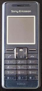Sony Ericsson K200i, funkční bez nabíječky 