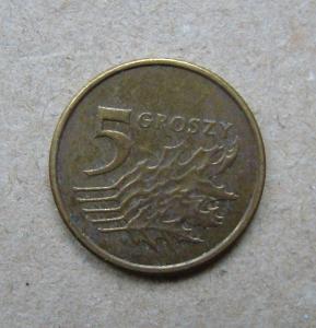 Polsko, 5 Groszy 2005