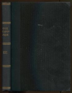 Revue Métapsychique. Année 1932. Bulletin de l'Institut M